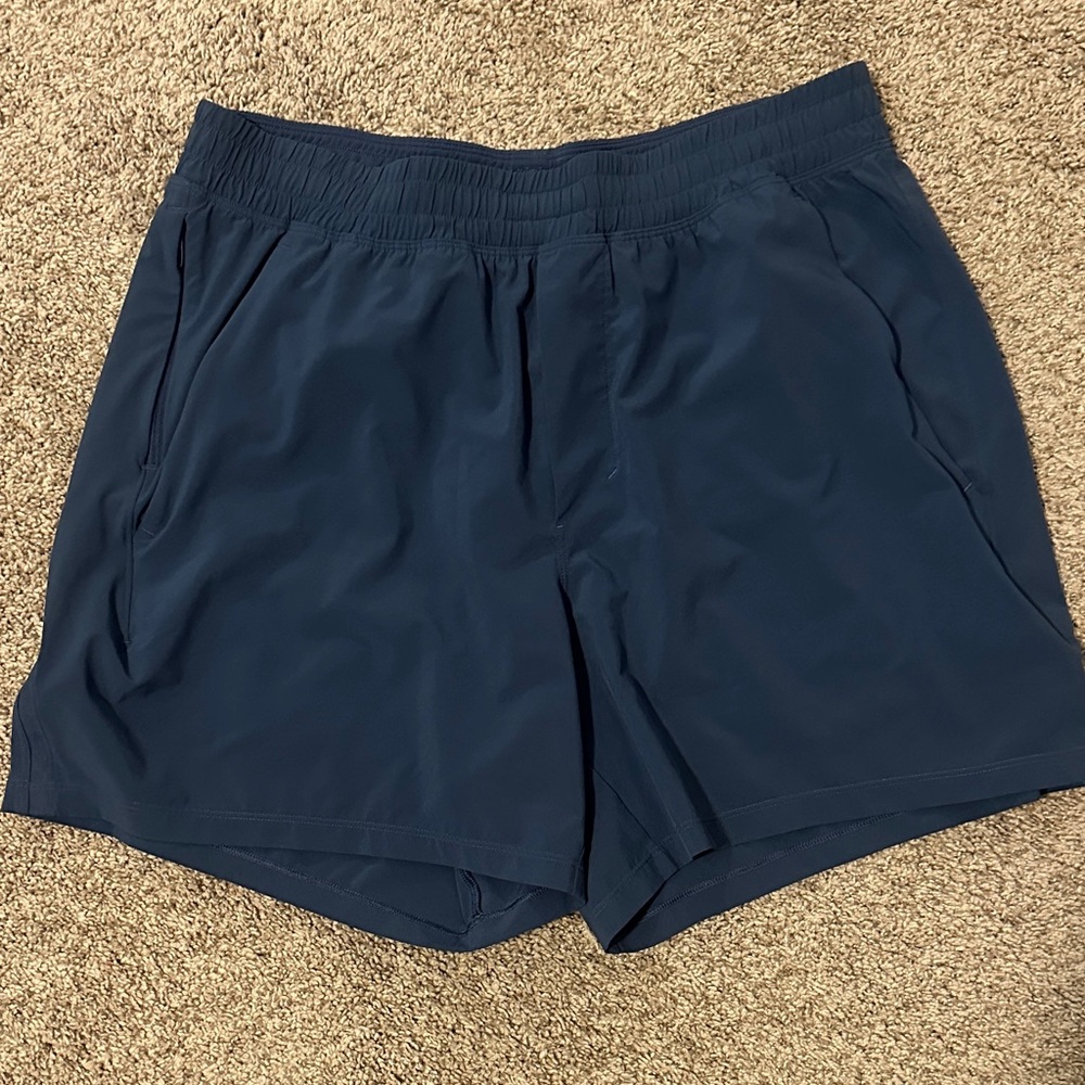 Lululemon Athletica Deep Blue Shorts